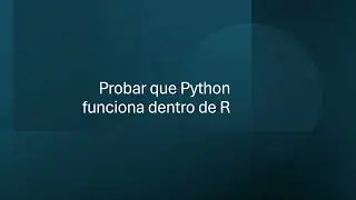 R STUDIO Y PYTHON 1