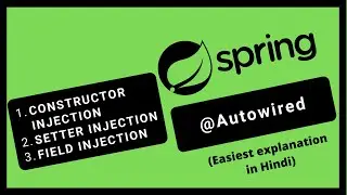 Field injection vs Constructor injection vs Setter injection (@autowired annotation in spring)