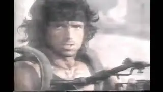 Matéria do Filme Rambo 3 Fantástico Rede Globo em 1988