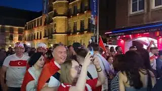 EURO 2024 Almanyada Türklerin Sevinci