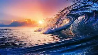 Шум Моря. Звуки Волны.  The sound of the sea