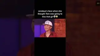 Zendaya's Face When She Thought Tom Was Going To Kiss That Girl 