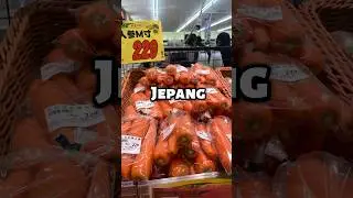 Di Jepang!! Segini Harga Wortel 