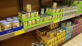 Vlog #12 Trip to Aldi USA to buy canned goods for Balikbayan Boxes plus cooking of lamb's head. ❤
