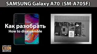 SAMSUNG Galaxy A70 (SM-A705F) -  КАК РАЗОБРАТЬ / How to disassemble❗❗❗