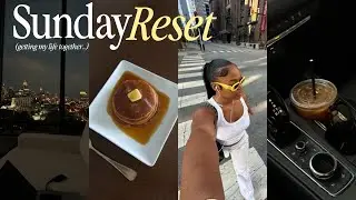 SUNDAY RESET | GETTING MY LIFE TOGETHER + KICK BALL GAME + ORGANIZING & DEEP CLEANING + SELF CARE