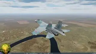 Су-27 Против F-16C Режим очки, ой ШЛЕМ