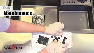 Automatic Coffee Machine Daily Maintenance | KALERM E60L