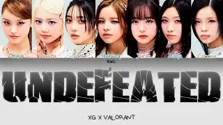 XG & VALORANT – 'UNDEFEATED' | Tradução (Color Coded Lyrics Eng/PT-BR)
