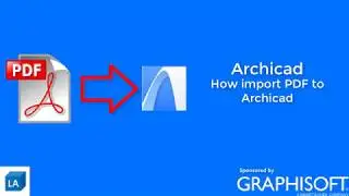 Archicad How Import PDF to Archicad