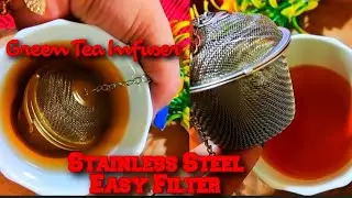 Stainless Steel Easy Filter Green Tea Infuser / Filter Cage/
