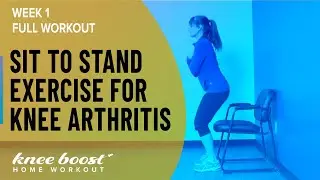 Sit to Stand - Exercises for Knee Osteoarthritis (Week 1)