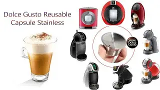 Dolce Gusto Reusable Capsule Stainless For all standard Dolce Gusto machines