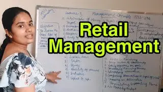 Retail Management (lecture 4)CRM in sales strategy, store Mgmt, Factors in Shrinkage & Reducing it