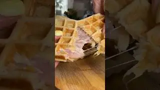 Слоёное тесто в вафельнице 