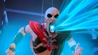 Mortal Kombat 1 on Nintendo switch Oled Ermac second fatality on Omni-Man