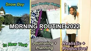 2022 MORNING ROUTINE | 7 AM PRODUCTIVE MORNING | Workout, Skincare, Healthy Habits