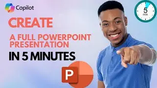 Create a full PowerPoint presentation with Copilot in 5 minutes