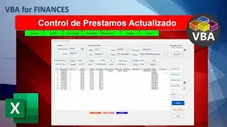 VBA Excel Control de Prestamos Version Actualizada