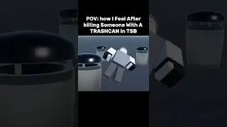 TRASHCAN.... /  #roblox #thestrongestbattlegrounds #trashcan #trending #fyp #TSB #roblox kills