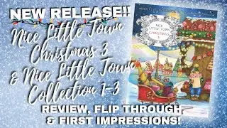 NEW RELEASE - NICE LITTLE TOWN CHRISTMAS FLIP THROUGH & REVIEW | Now Available with Spiral Binding!
