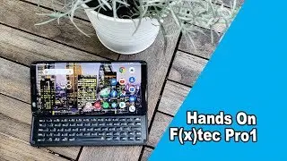 FX Tec Pro 1: Die Rückkehr der vollen QWERTZ Smartphone Tastatur | IFA 2019 | deutsch
