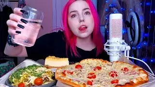 Пицца,паста с песто мукбвнг/болталка/mukbang