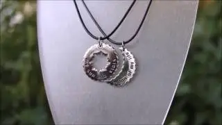Парные кулоны "Солнце и луна"