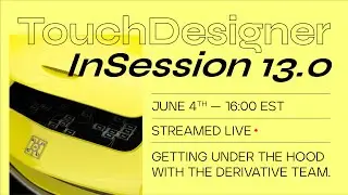 TouchDesigner InSession with Simone Franco and Luca Ferro - June 4th 2021