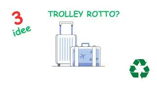 How to recycle an old trolley?