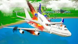 EVERY AIRCRAFT vs PLANES - Airplane Crash in BRICK RIGS