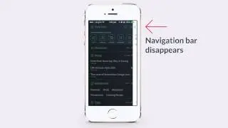 Breaking App: Evernote 7.3.3 Swipe Back Glitch