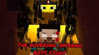 Minecraft The Hovering Inferno Boss Fight ( Incendium Datapack 1.17.1 ),