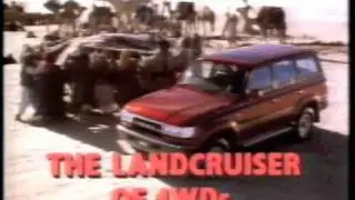 Toyota Landcruiser 1990 ad