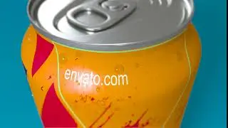 Soda Can Mockup 4K