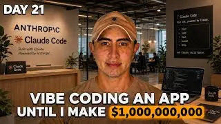 Day 21 - Vibe Coding an App Until I Make $1,000,000,000 | MRR: $59