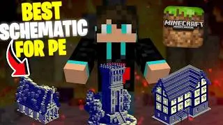 50+ BEST Minecraft Pe BLUEPRINTS | LITEMATICA For Minecraft Pe 1.21+