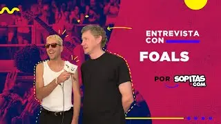 Entrevista con Foals | El regreso de Walter Gervers & 15 años de "Antidotes"