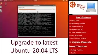 Upgrade Ubuntu to latest 20.04 Long Term Support (LTS) version - Ubuntu Installation Tutorial # 10