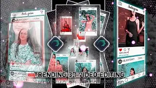 Instagram 3D Post Video Editing Alight Motion | Alight Motion Video Editing | Trending XML Project