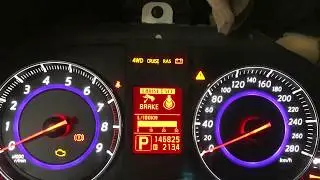 Замена подсветки приборной панели Infiniti Fx Qx