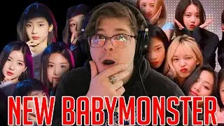 WHO IS BABYMONSTER?! NEW PREVIEWS REACTION (Really Like You/Love In My Heart)