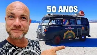 VW KOMBI mais ANTIGA VIAJANDO o MUNDO