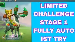 Lords mobile Limited Challange Grove Guardian Stage 1 Fully auto || Grove Danger Stage 1 Fully Auto