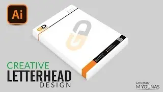 Professional Letterhead Design in Adobe illustrator | Creative Business Letterhead Design