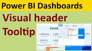 Power BI visual header tooltip with animated background (Power BI Dashboards) - 03