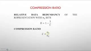 3. Compression Ratio | Image Compression | Digital Image Processing