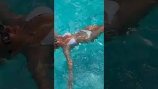Идеи летних фото у бассейна