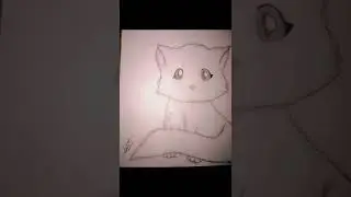 How to draw a cat easy step by step | maan art