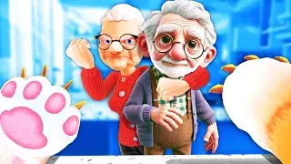 LOOKING For LOST GRANPA... (I Am Cat VR)